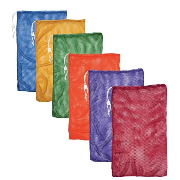 Champion Sports 1506844 Sports Mesh Equipment Bag Set; Nylon - Set of 6